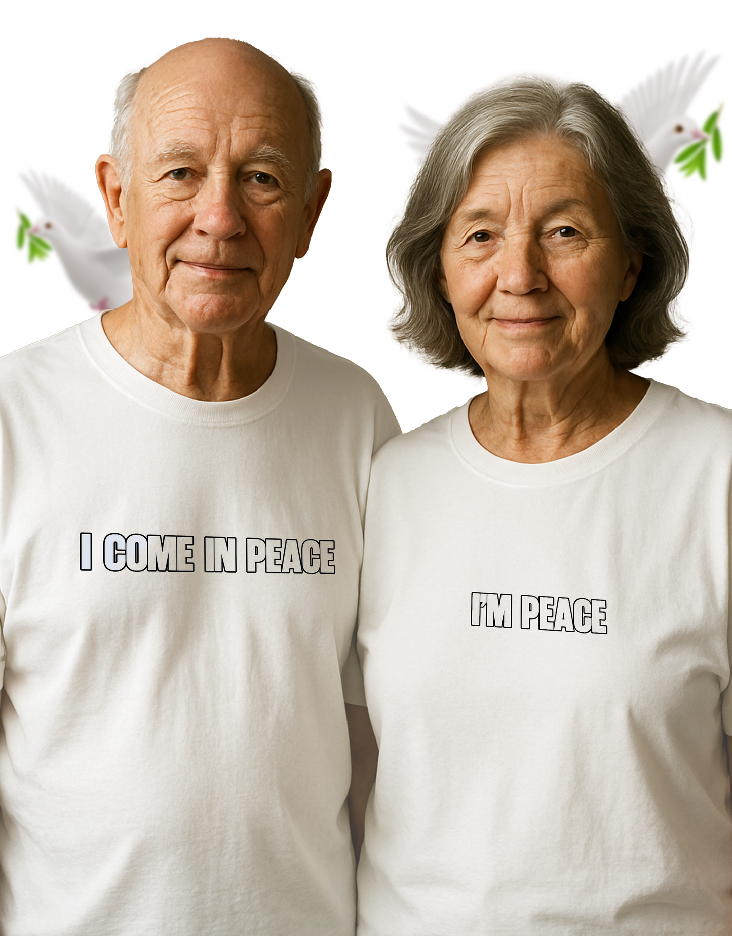 I Come In Peace / I'm Peace Tee