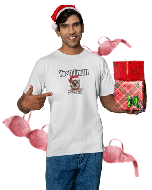 T-shirt de Noël de l'inspecteur des seins (BI)