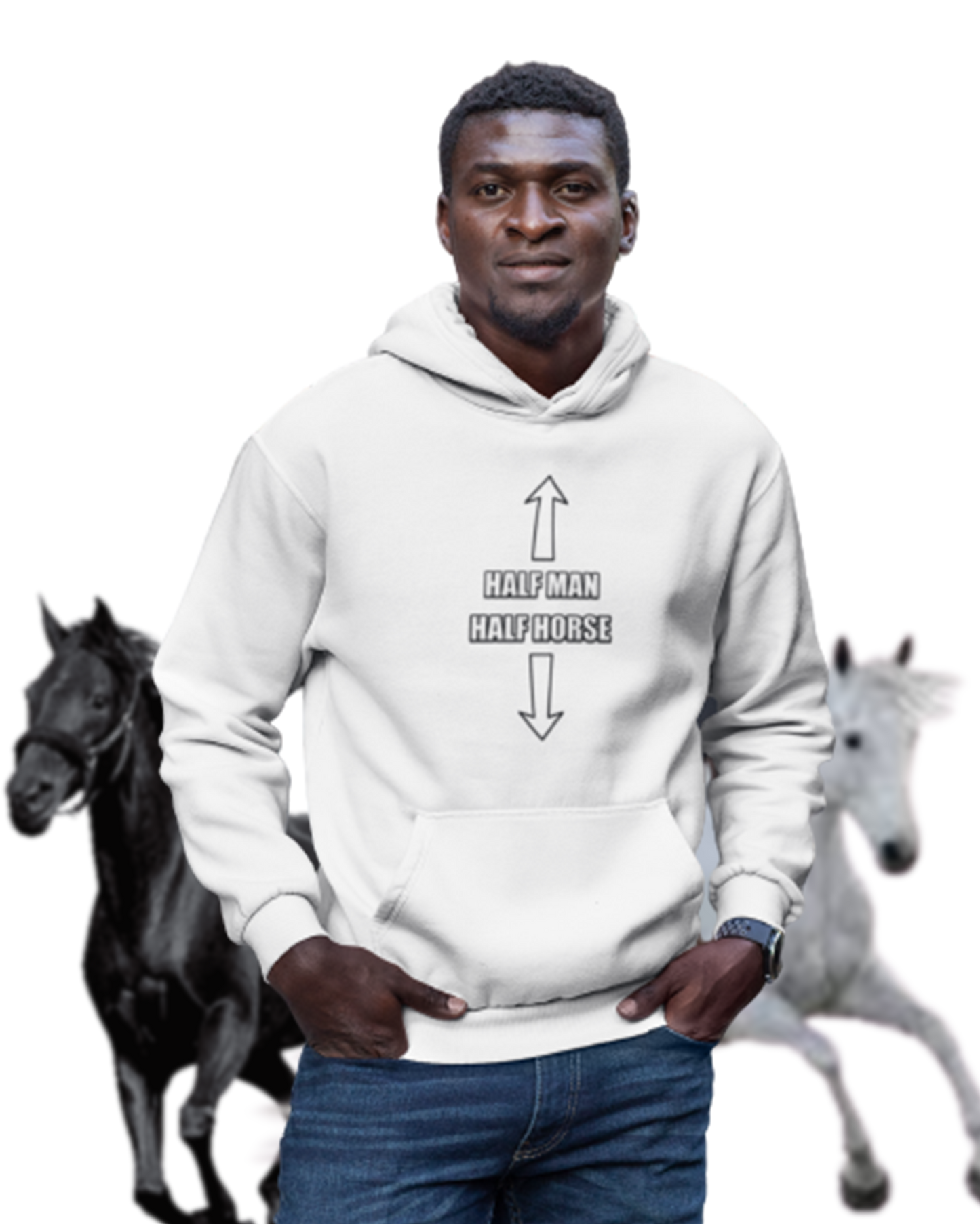 Half Man Half Horse Hoodie
