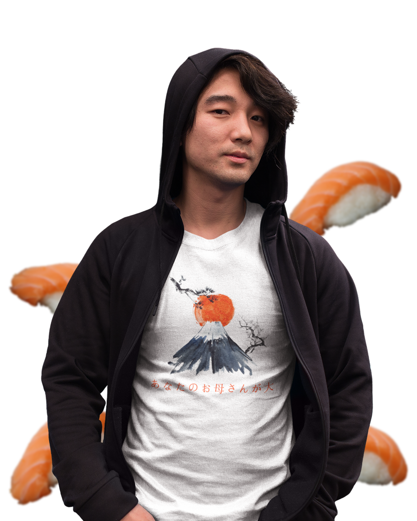J'aime ta maman Tee japonais