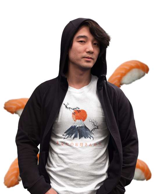 J'aime ta maman Tee japonais