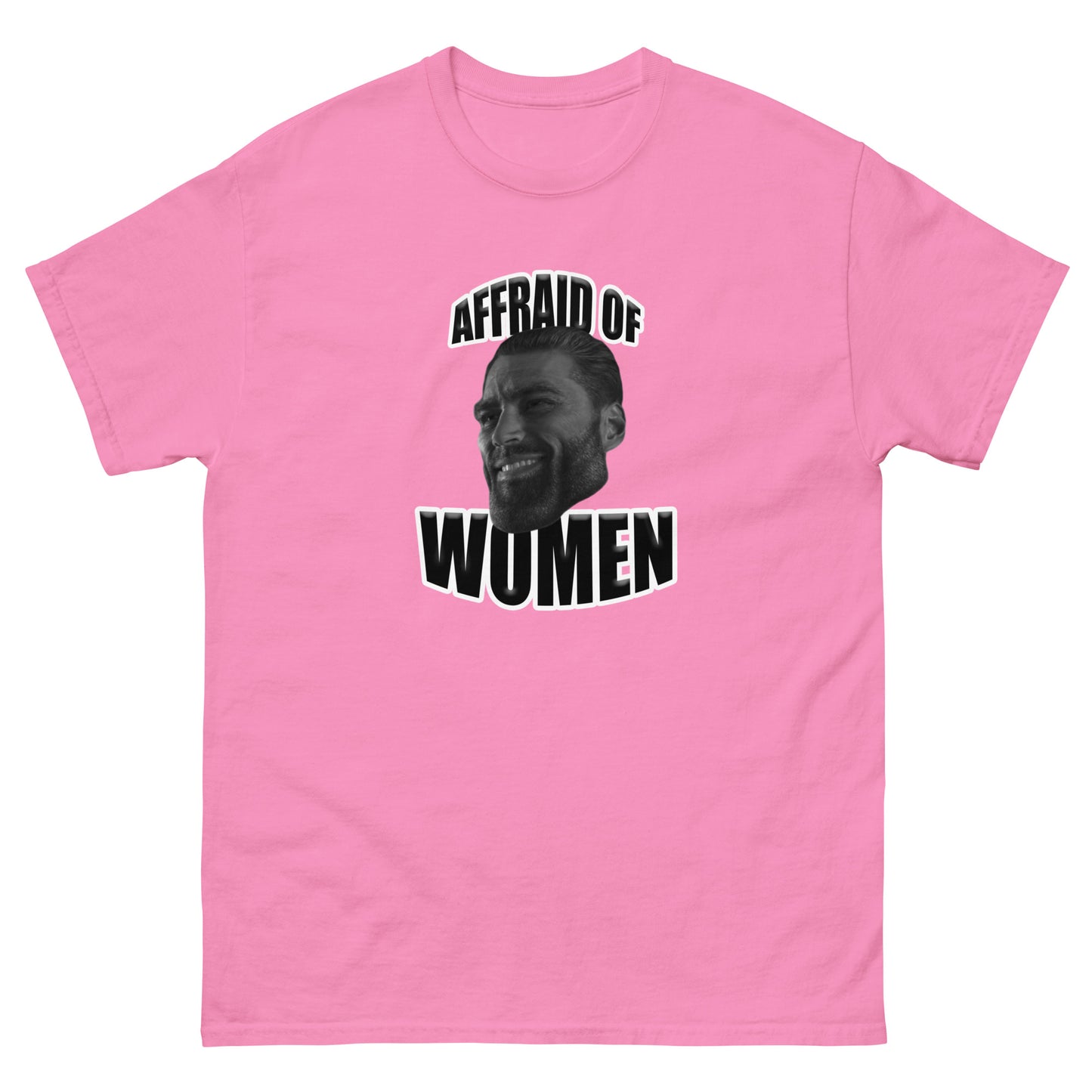 T-shirt peur des femmes