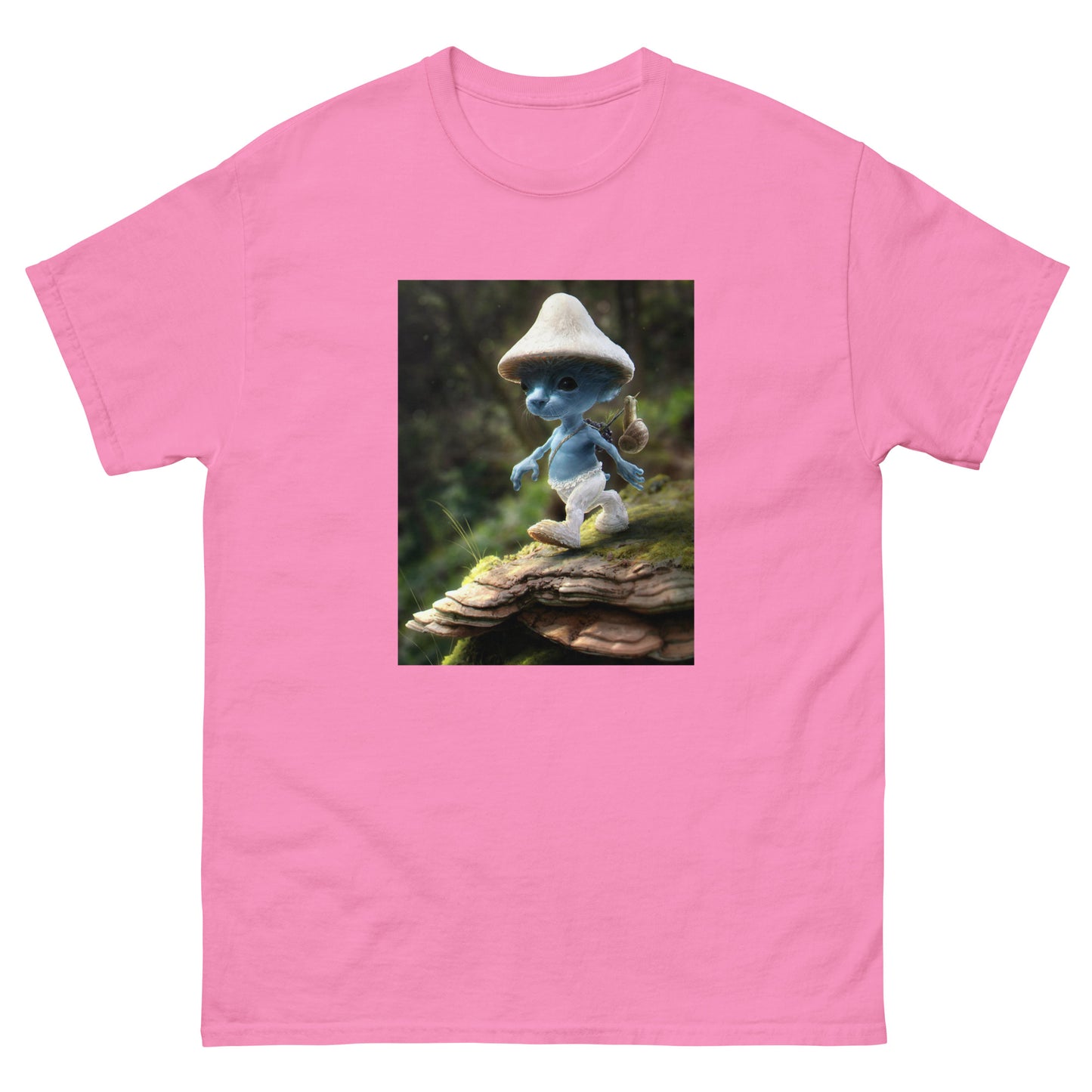 Tee-shirt chat Schtroumpf