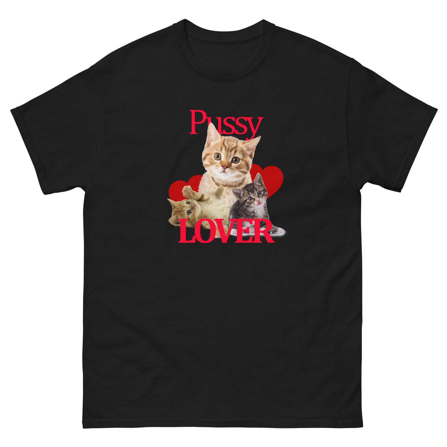 T-shirt d'amant de chatte