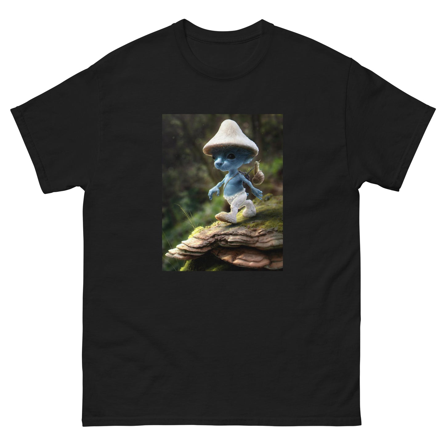 Tee-shirt chat Schtroumpf