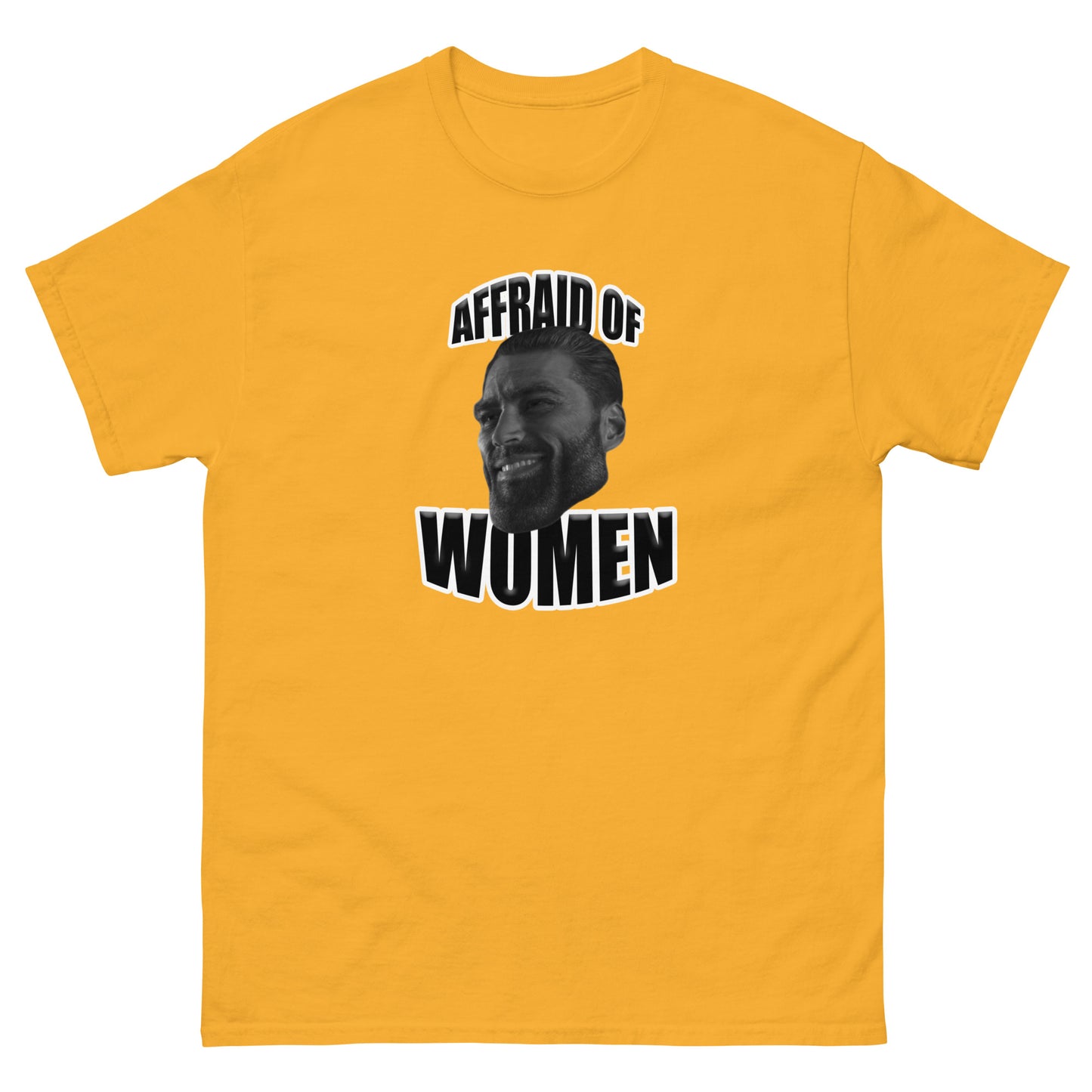 T-shirt peur des femmes