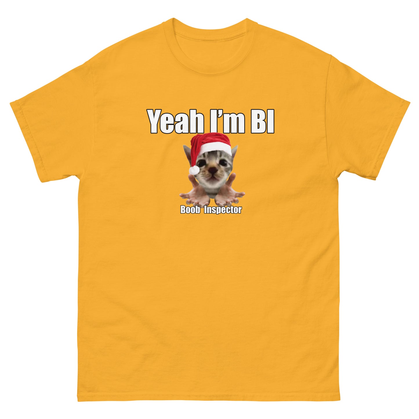 T-shirt de Noël de l'inspecteur des seins (BI)