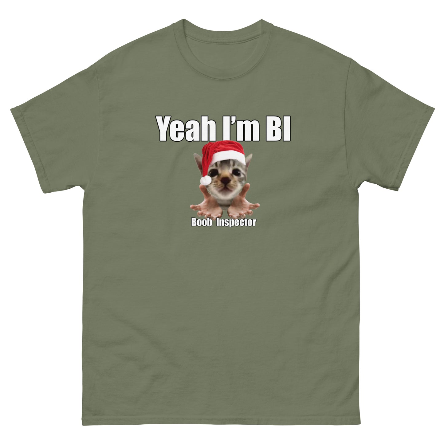 T-shirt de Noël de l'inspecteur des seins (BI)
