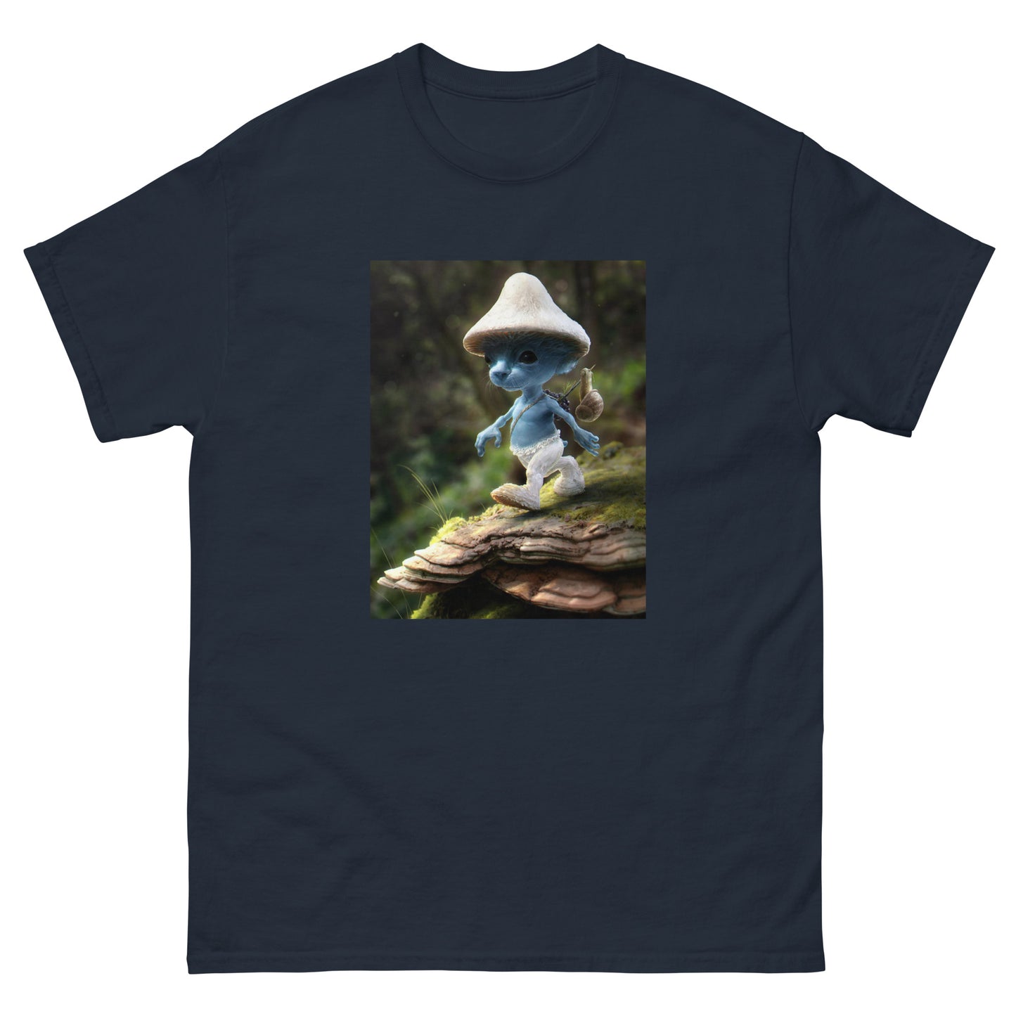 Tee-shirt chat Schtroumpf