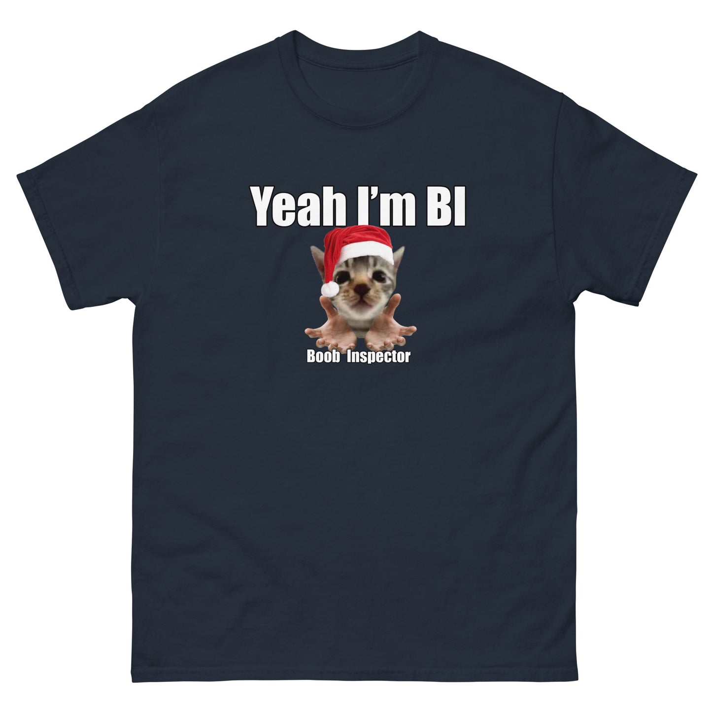 T-shirt de Noël de l'inspecteur des seins (BI)