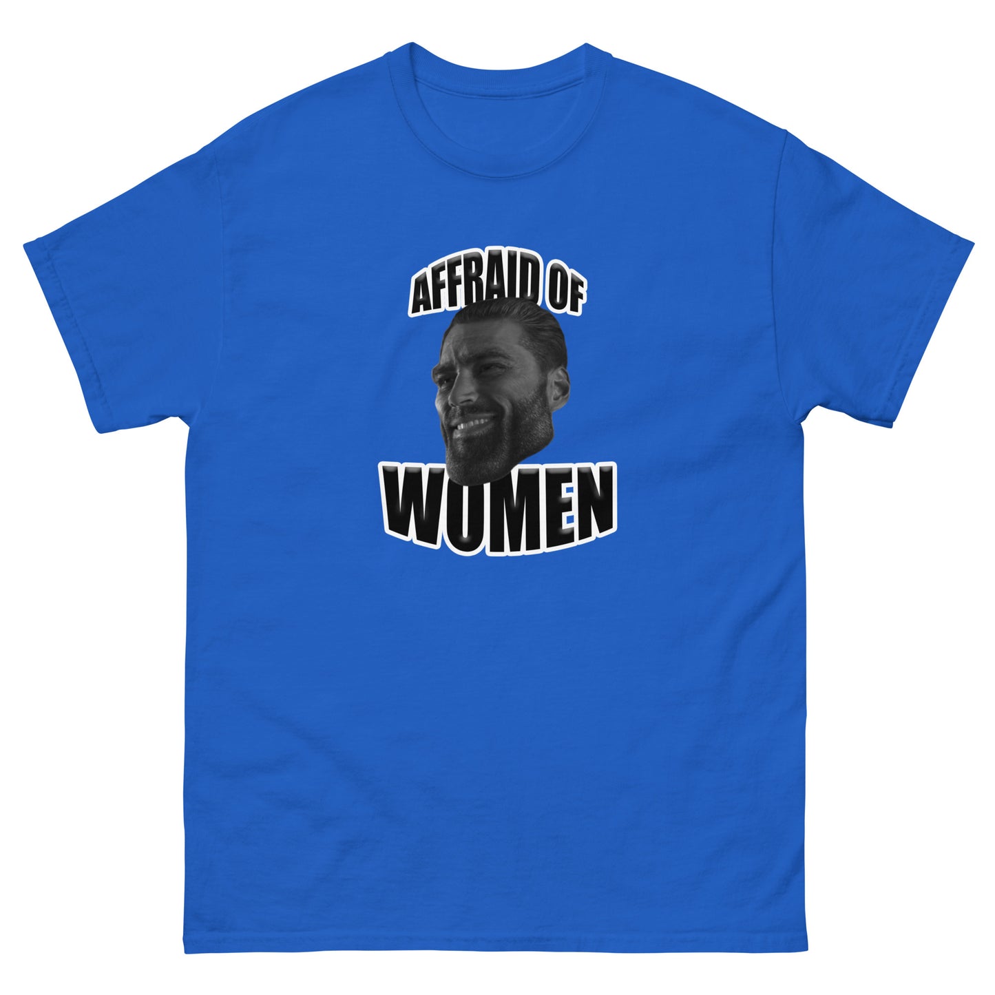 T-shirt peur des femmes