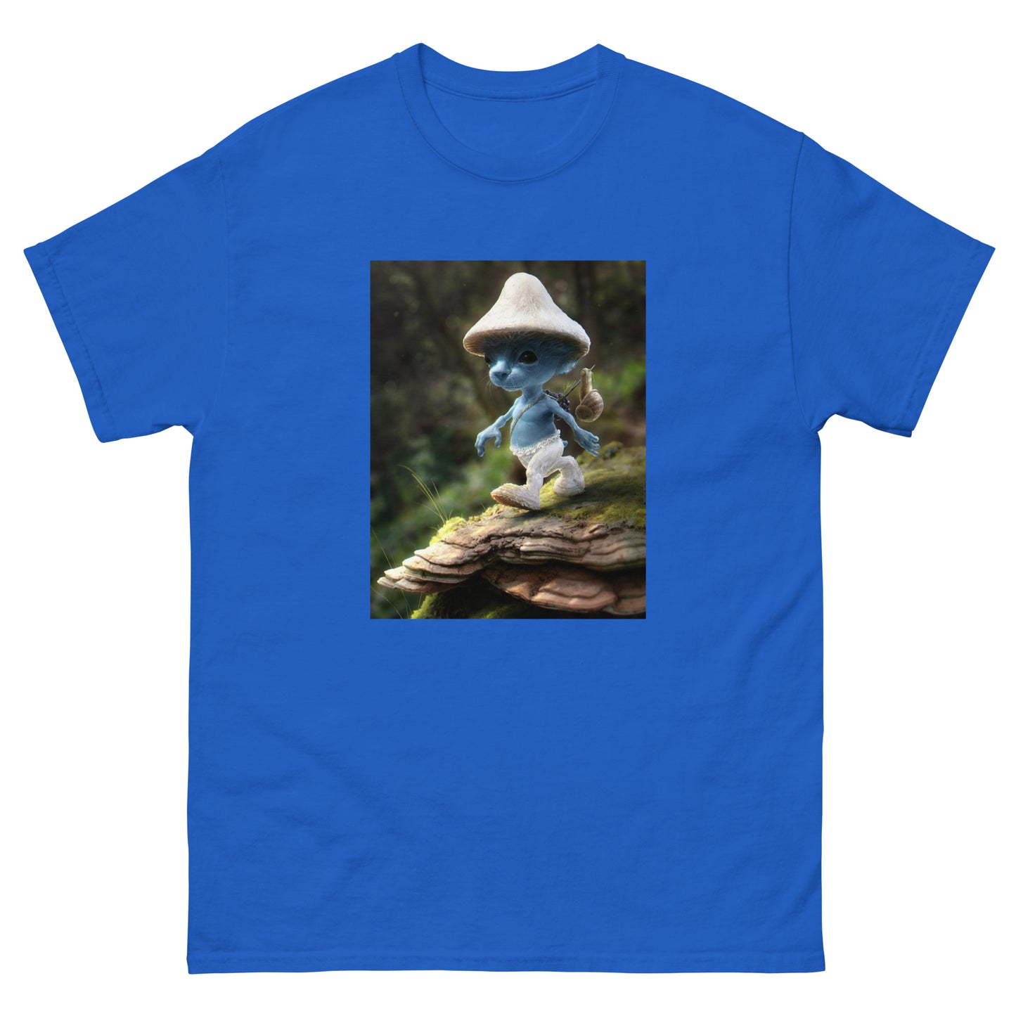 Tee-shirt chat Schtroumpf
