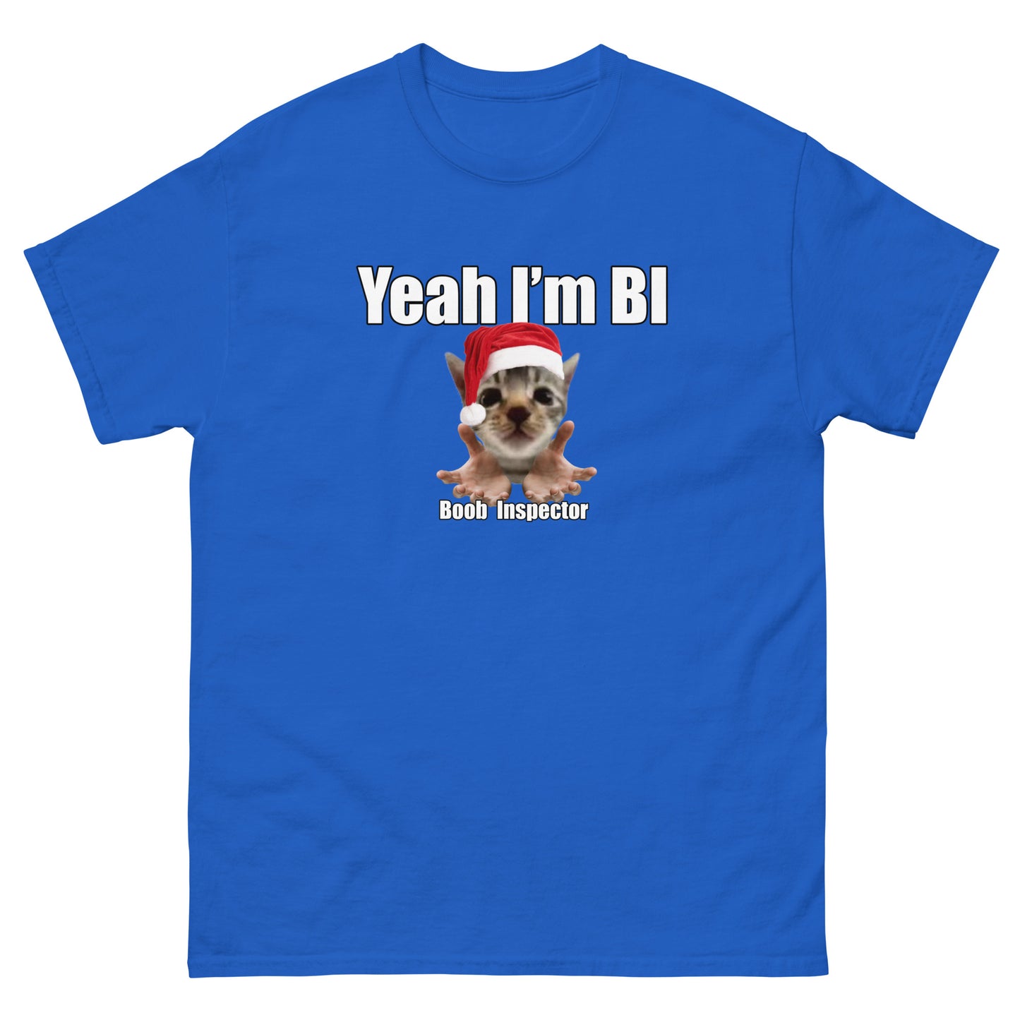 T-shirt de Noël de l'inspecteur des seins (BI)