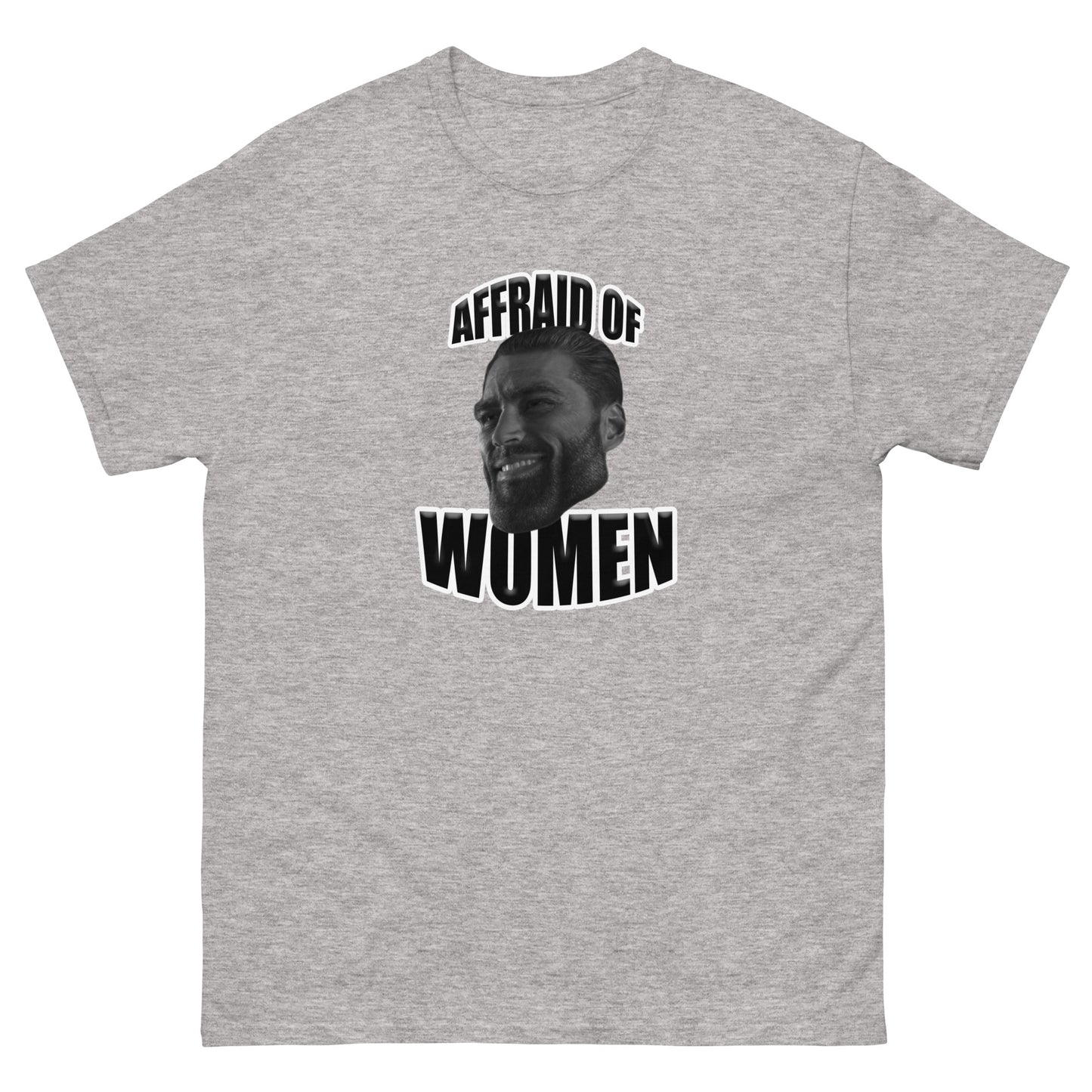 T-shirt peur des femmes