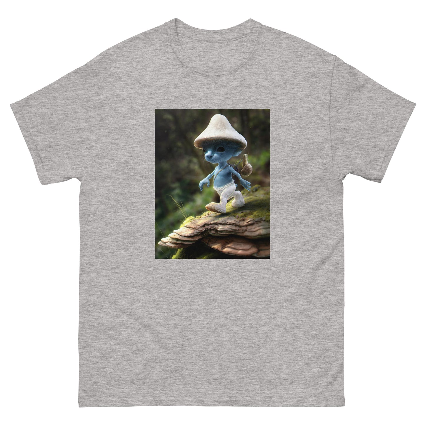 Tee-shirt chat Schtroumpf
