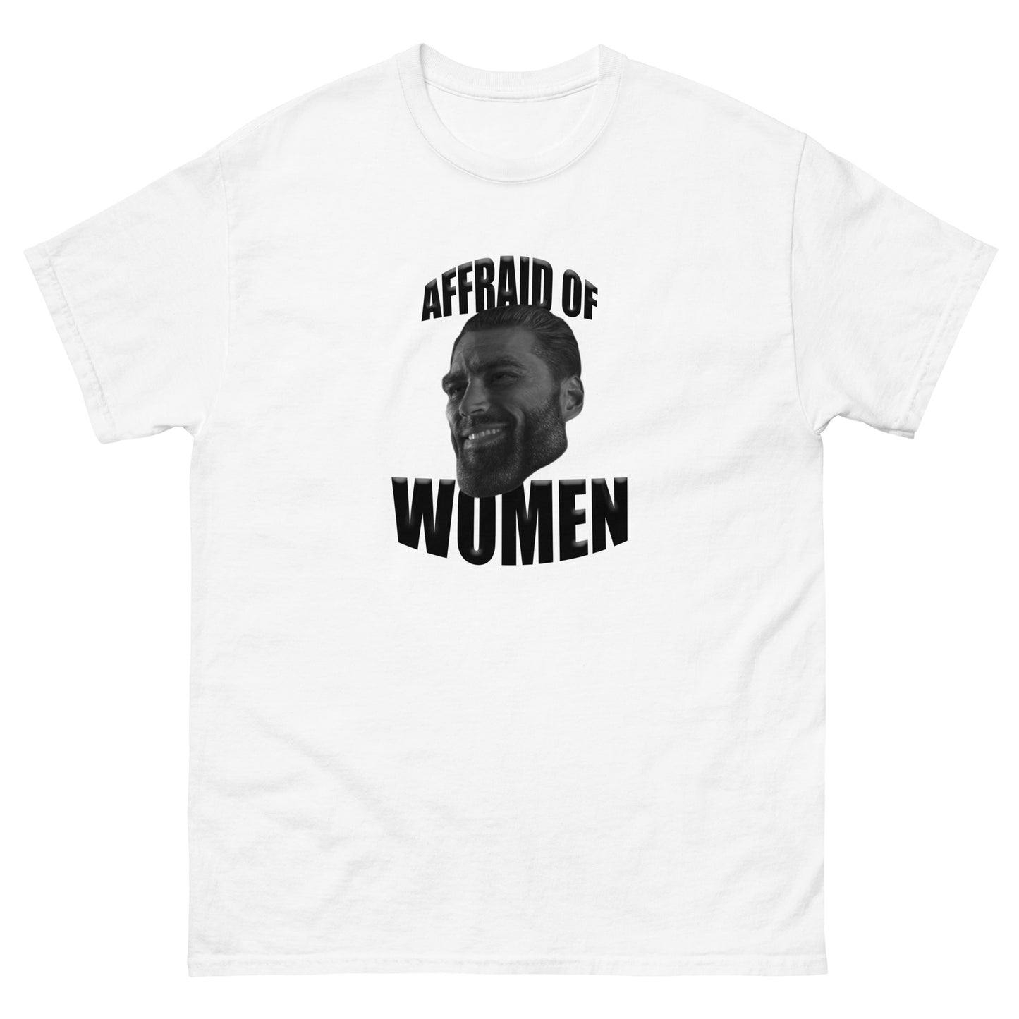 T-shirt peur des femmes