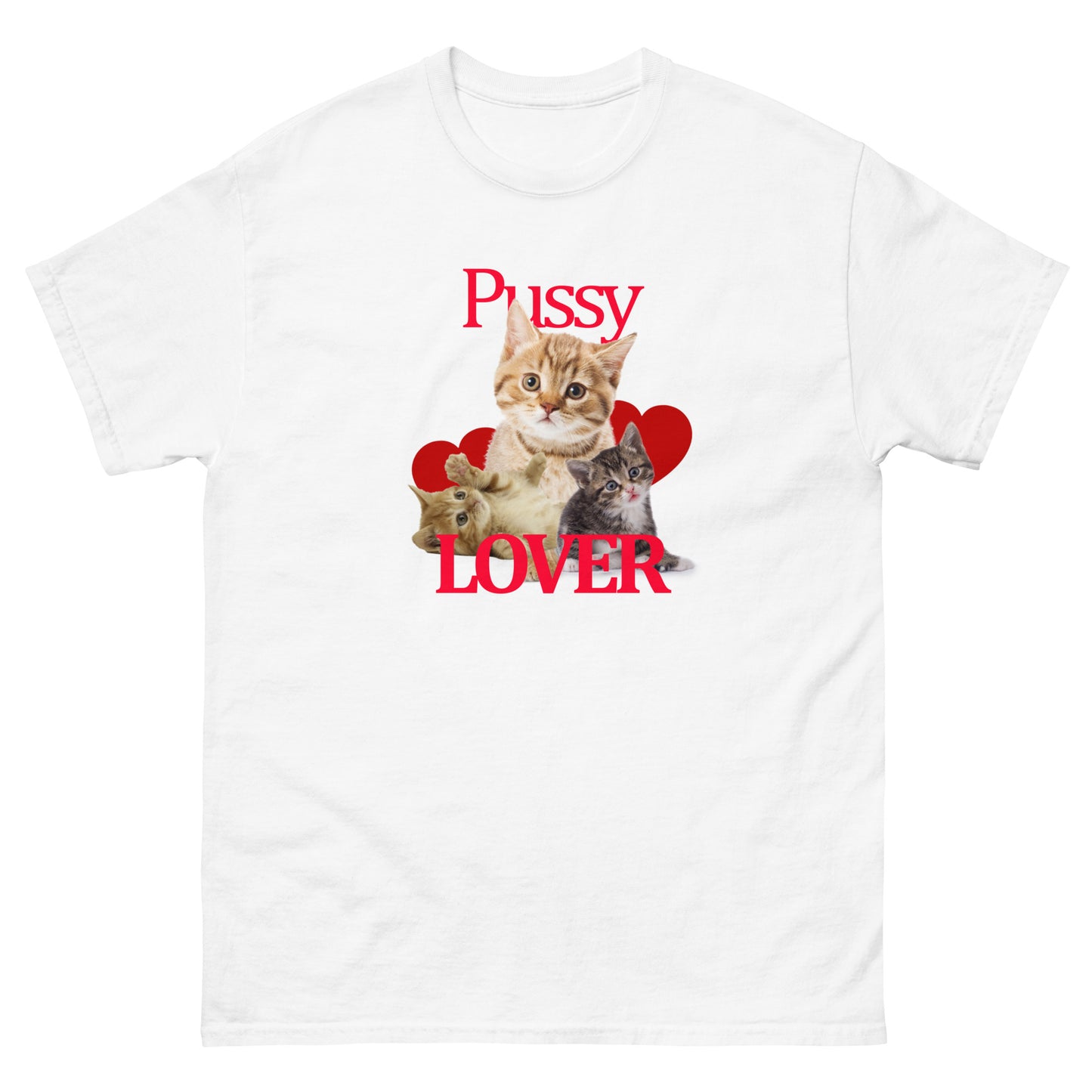 T-shirt d'amant de chatte