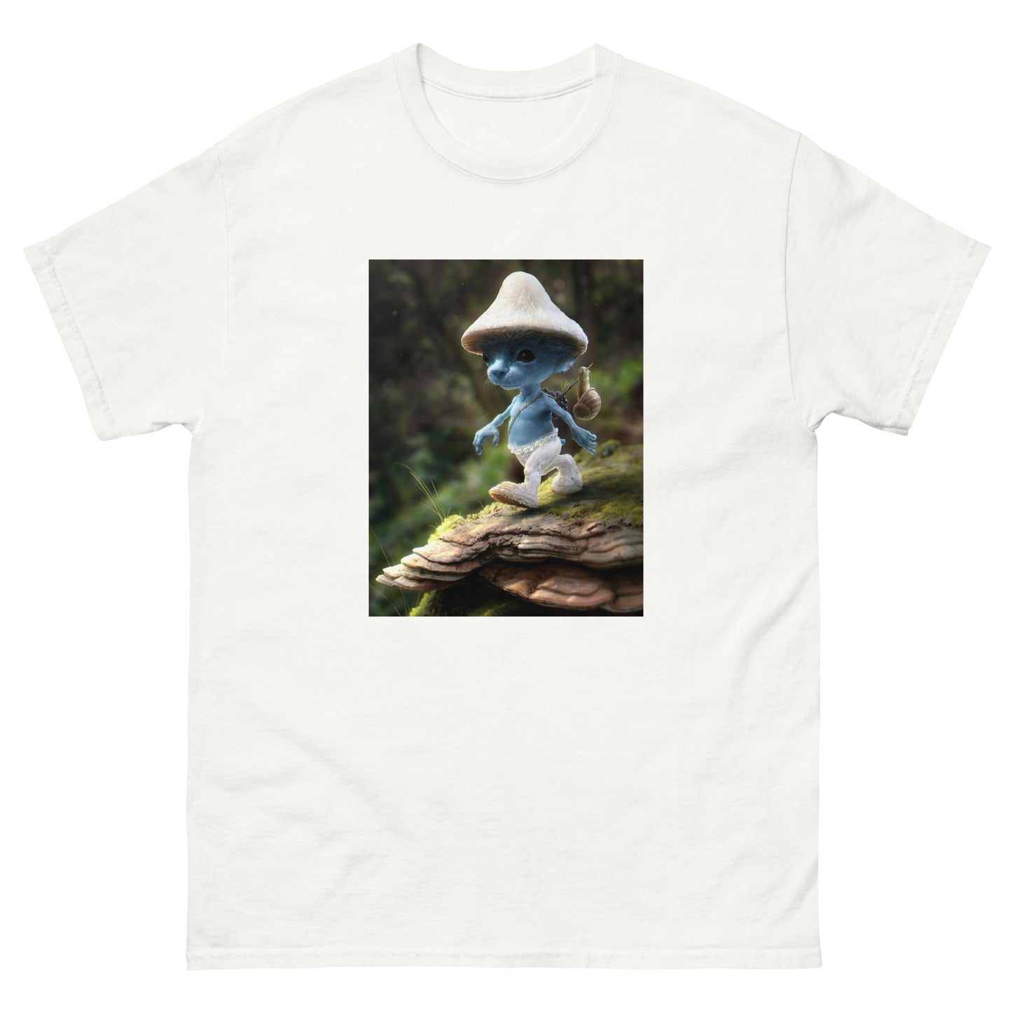 Tee-shirt chat Schtroumpf