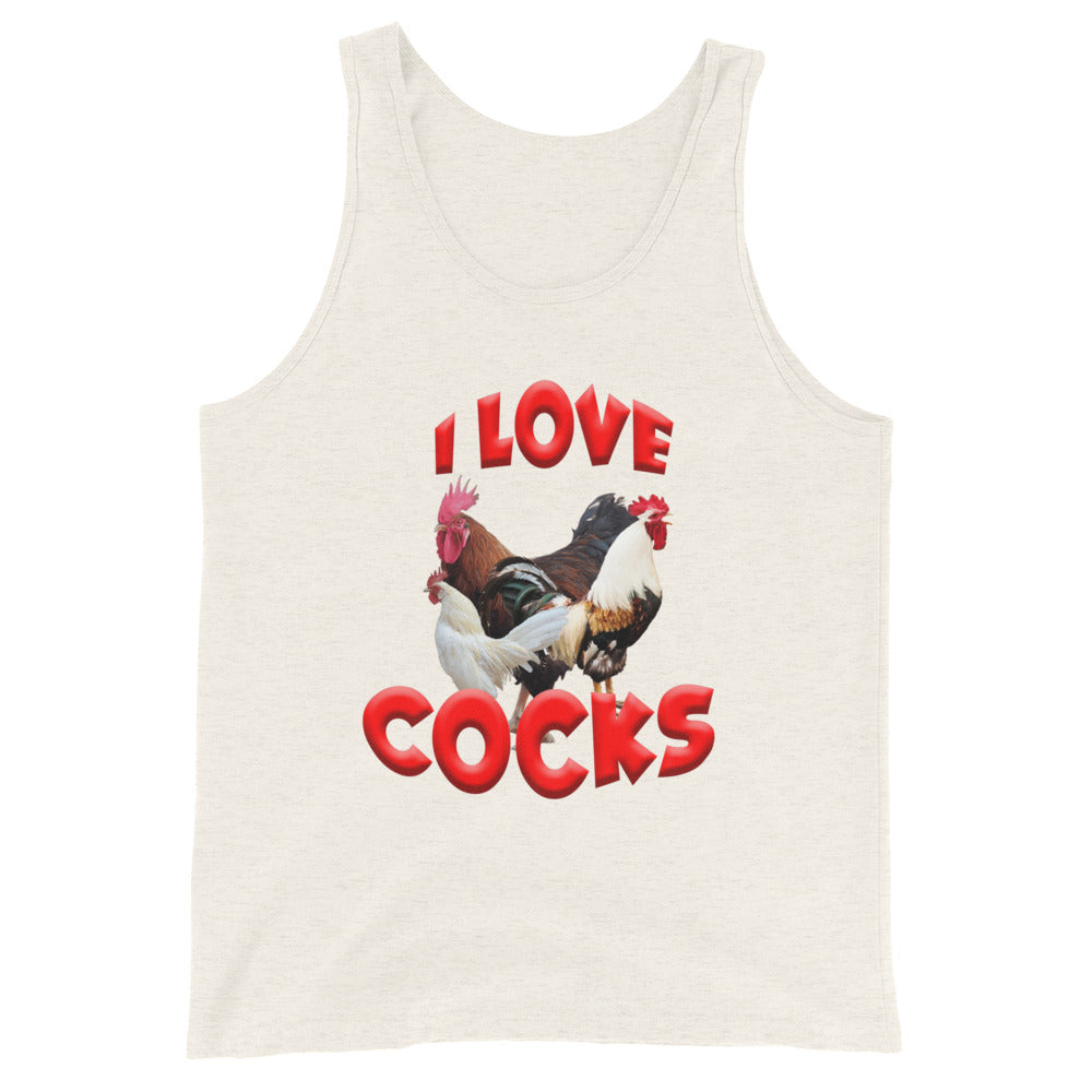 I Love Cocks Tank