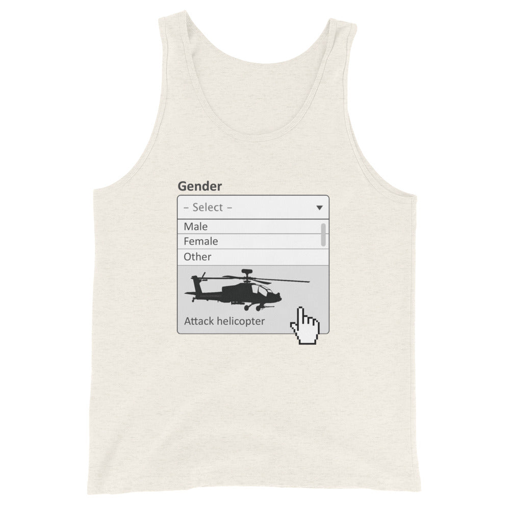 Attack Helicopter Gender Tank