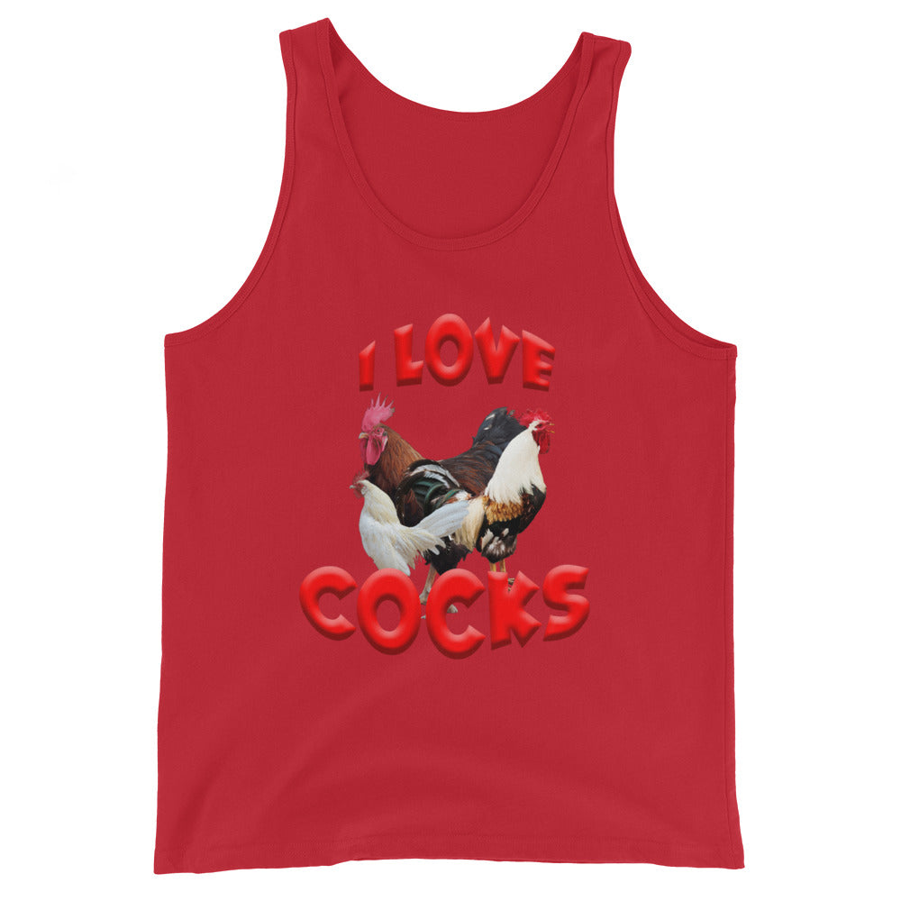 I Love Cocks Tank