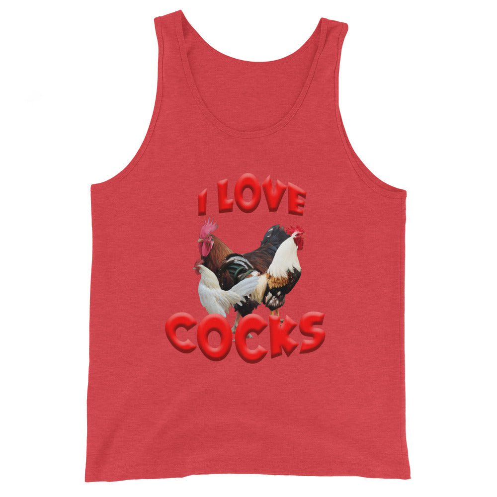 I Love Cocks Tank