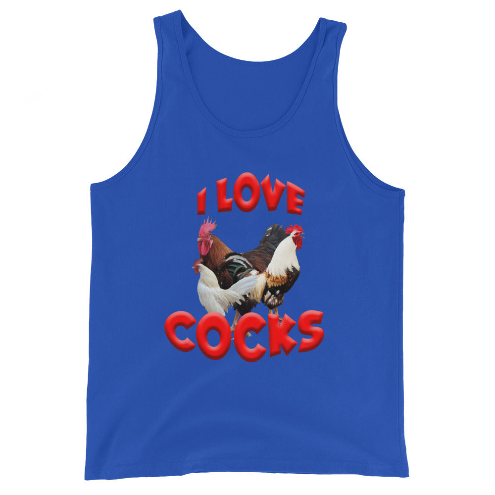 I Love Cocks Tank