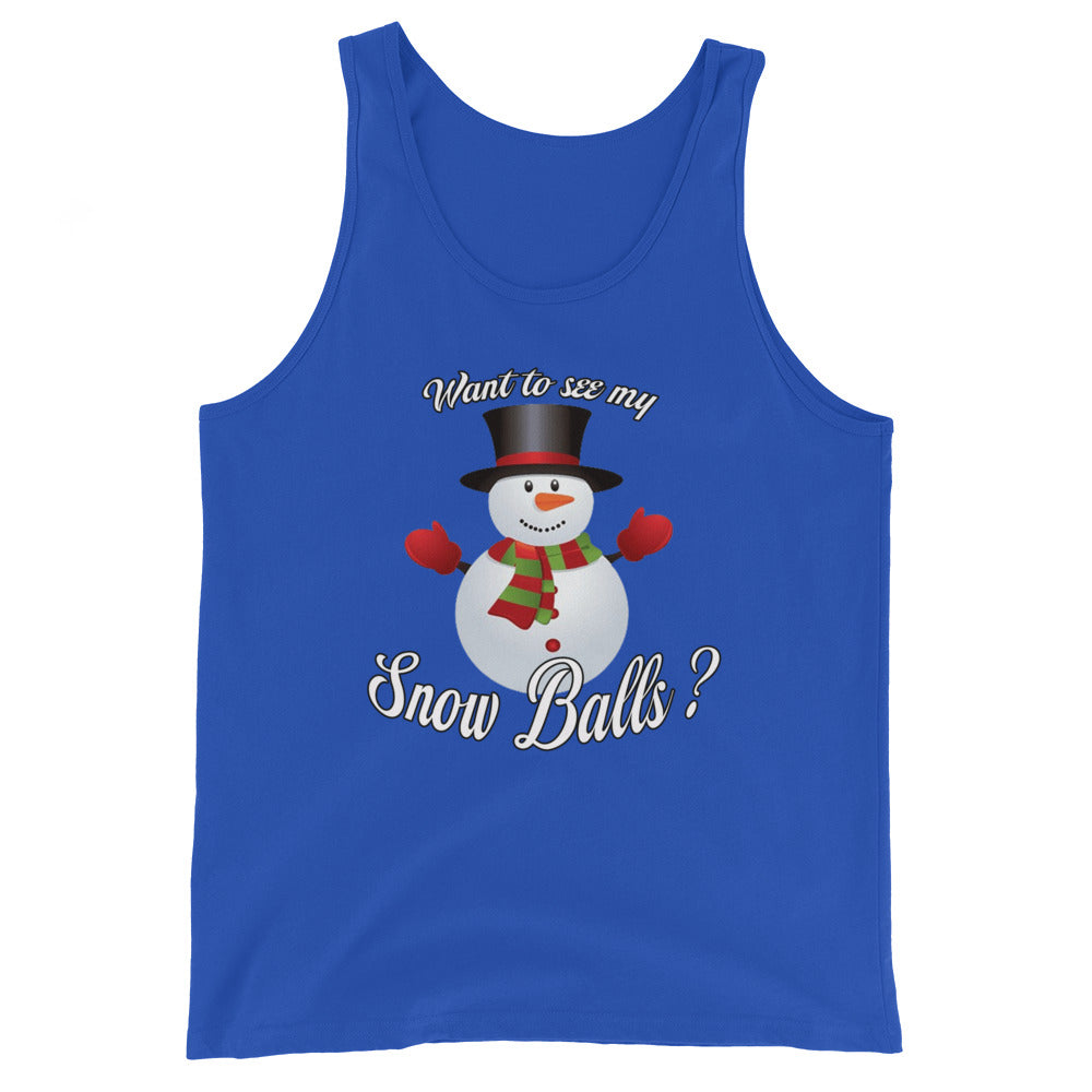 Want To See My Snow Balls Tank