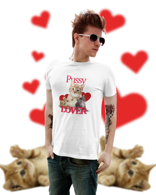 T-shirt d'amant de chatte