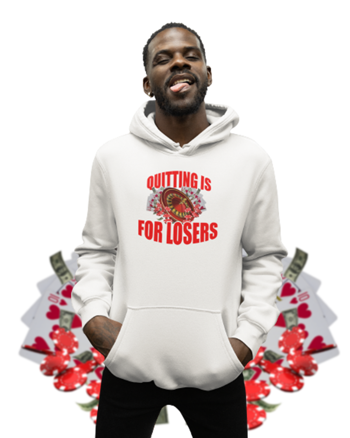Quitting Is For Losers Hoodie