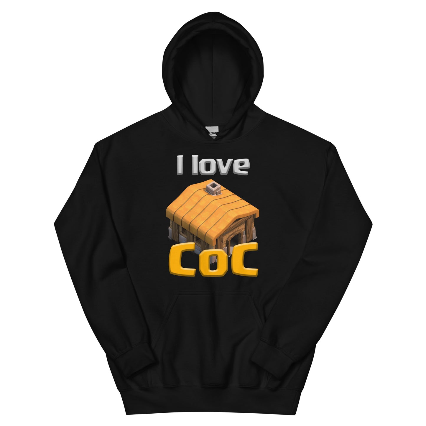 Sweat à capuche J'aime COC