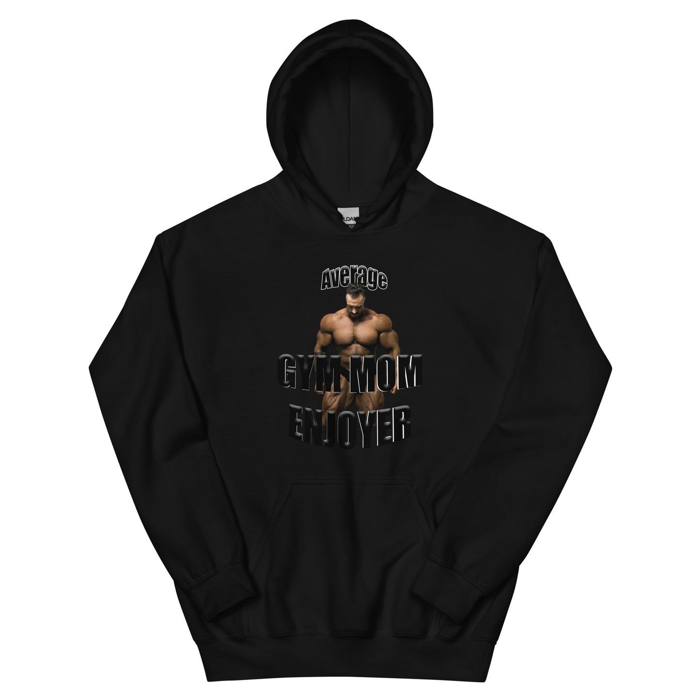 Sweat à capuche moyen Gym Mom Enjoyer
