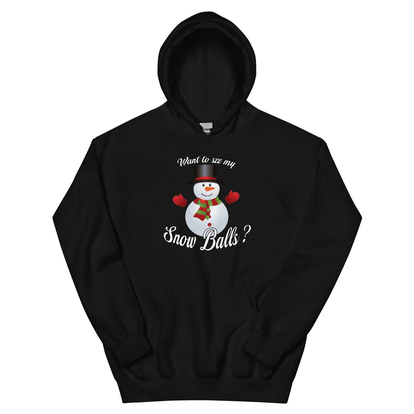 Je veux voir mes boules de neige Sweat à capuche