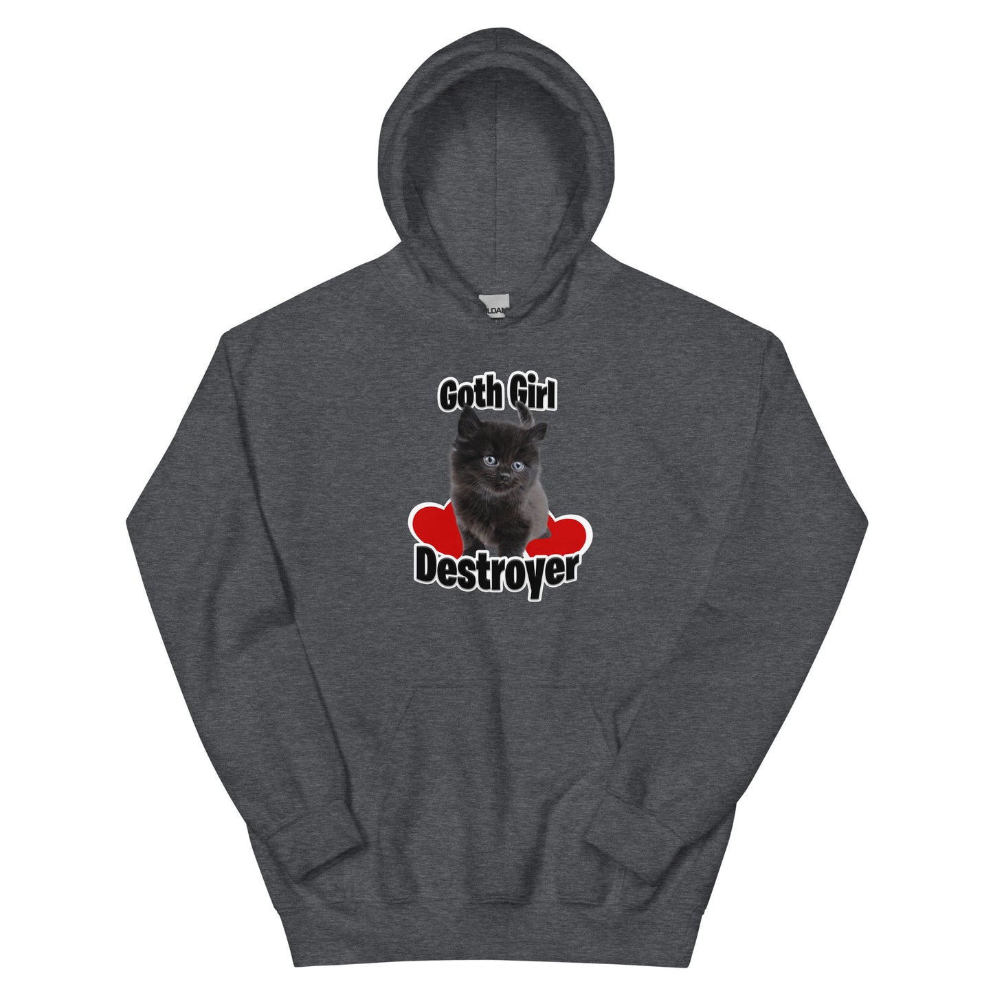 Bluza z kapturem Goth Girl Destroyer