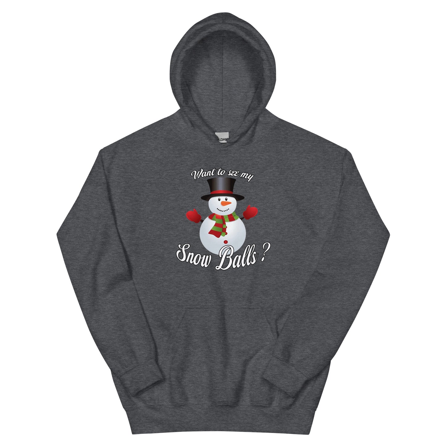 Je veux voir mes boules de neige Sweat à capuche