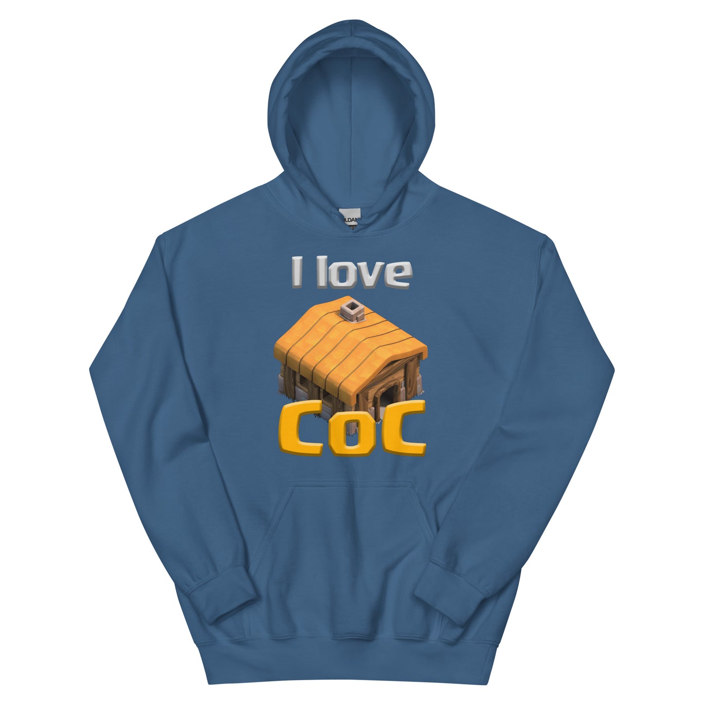Sweat à capuche J'aime COC