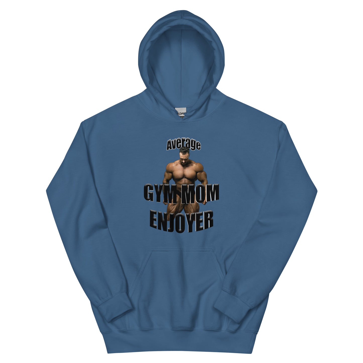 Sweat à capuche moyen Gym Mom Enjoyer