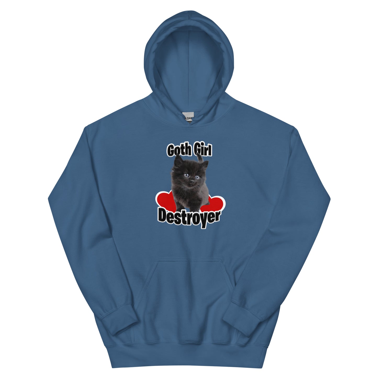 Bluza z kapturem Goth Girl Destroyer