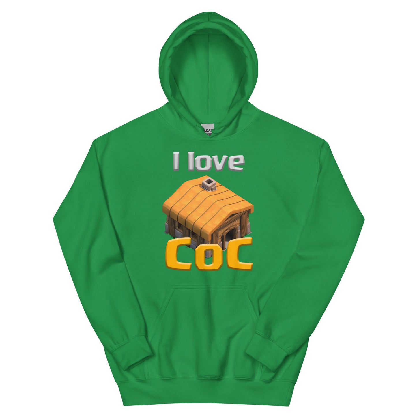 Sweat à capuche J'aime COC