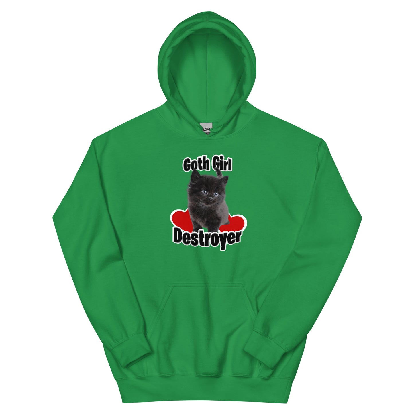 Bluza z kapturem Goth Girl Destroyer