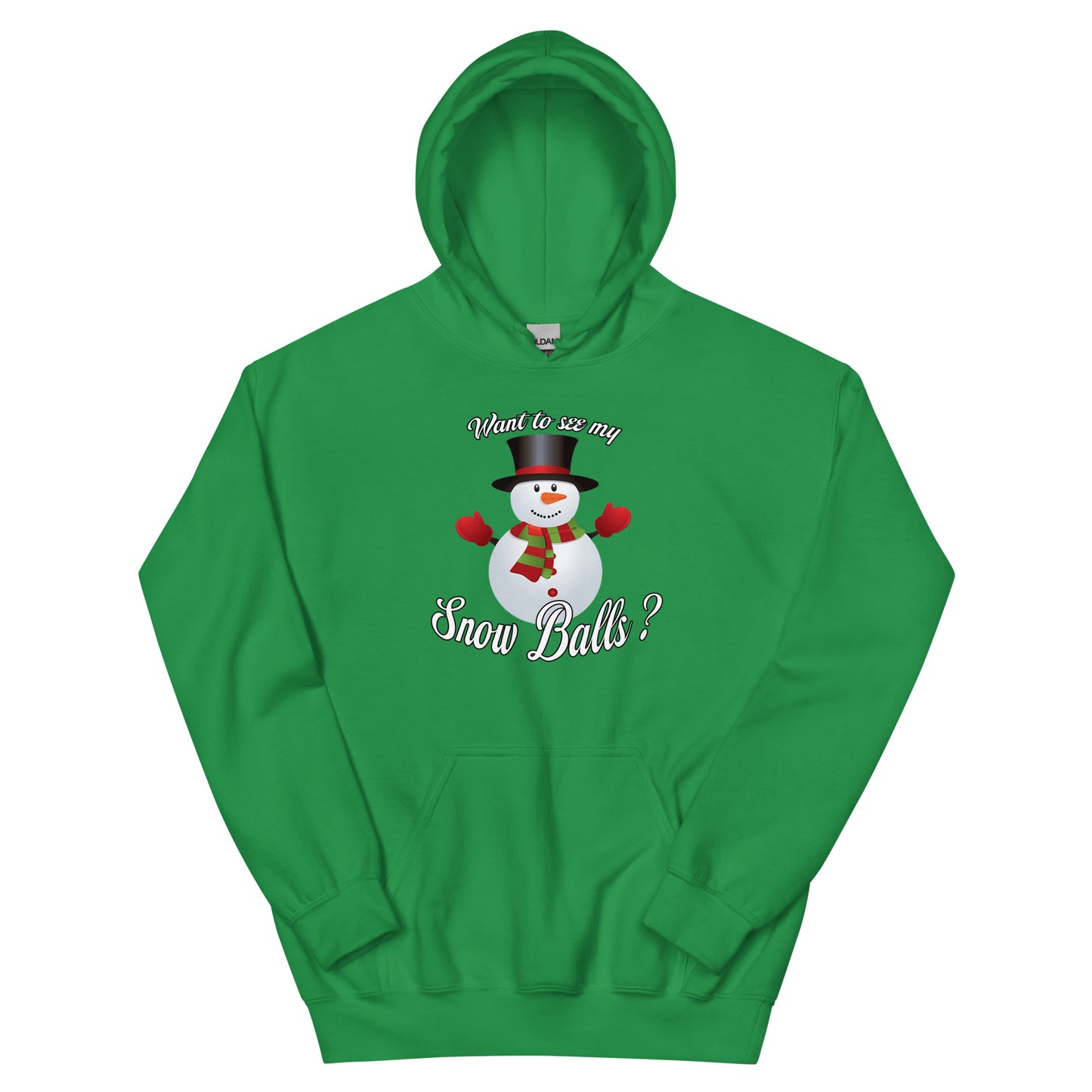 Je veux voir mes boules de neige Sweat à capuche