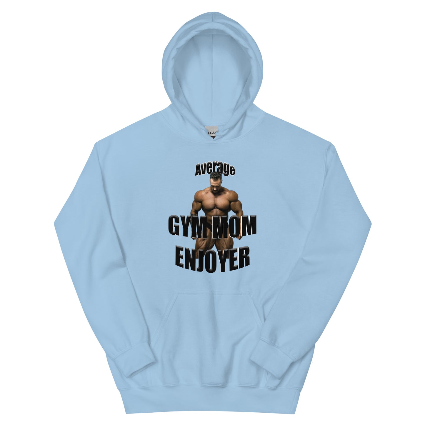 Sweat à capuche moyen Gym Mom Enjoyer
