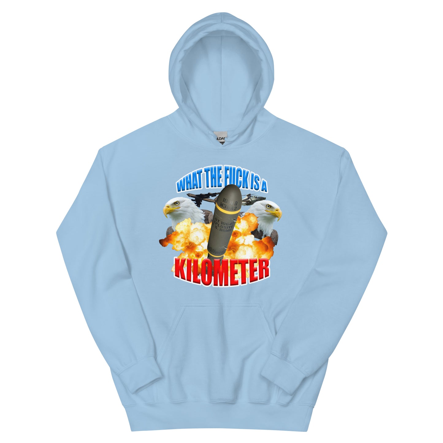 WTF to bluza z kapturem „Kilometr”.
