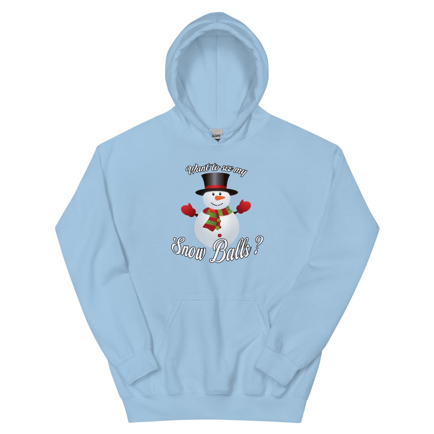 Je veux voir mes boules de neige Sweat à capuche