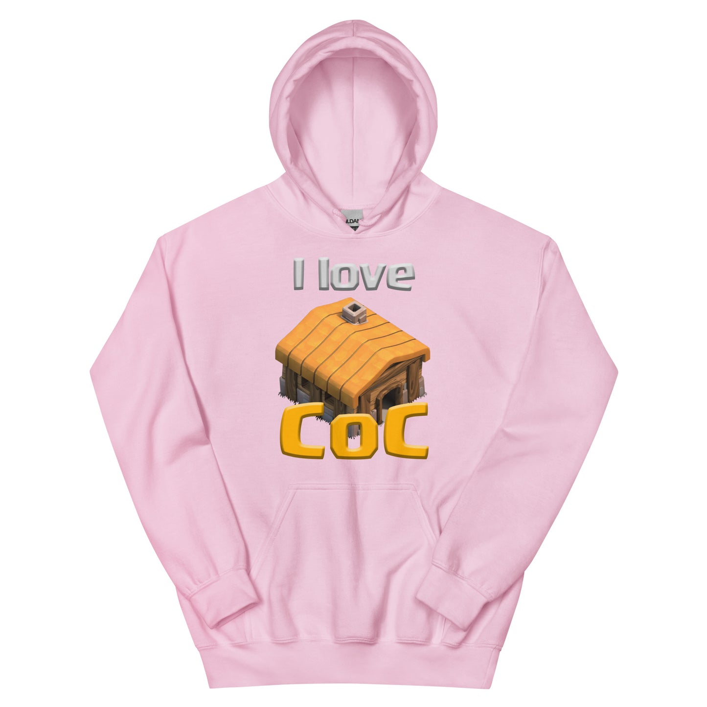 Sweat à capuche J'aime COC