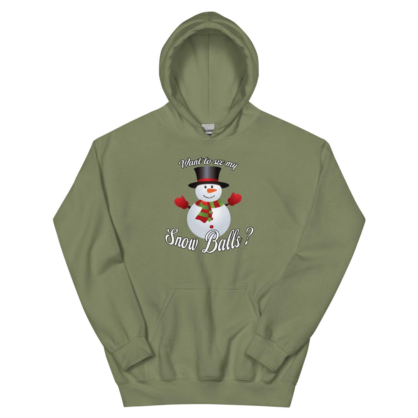 Je veux voir mes boules de neige Sweat à capuche