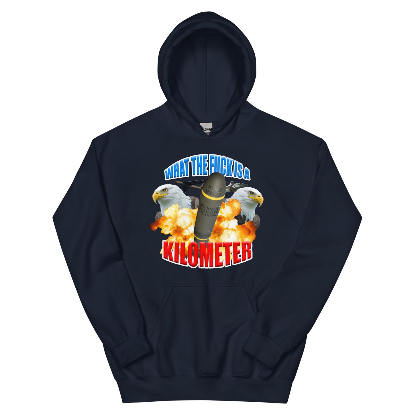 WTF to bluza z kapturem „Kilometr”.