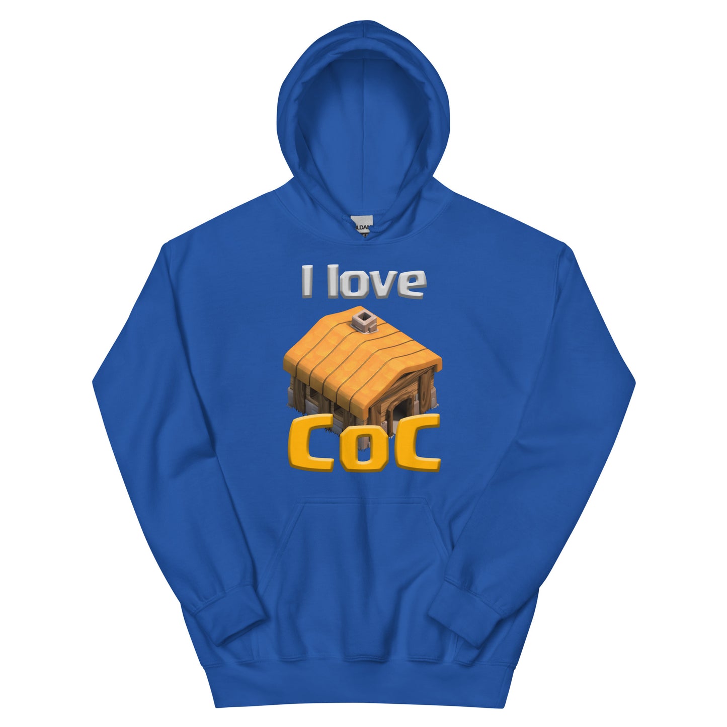 Sweat à capuche J'aime COC