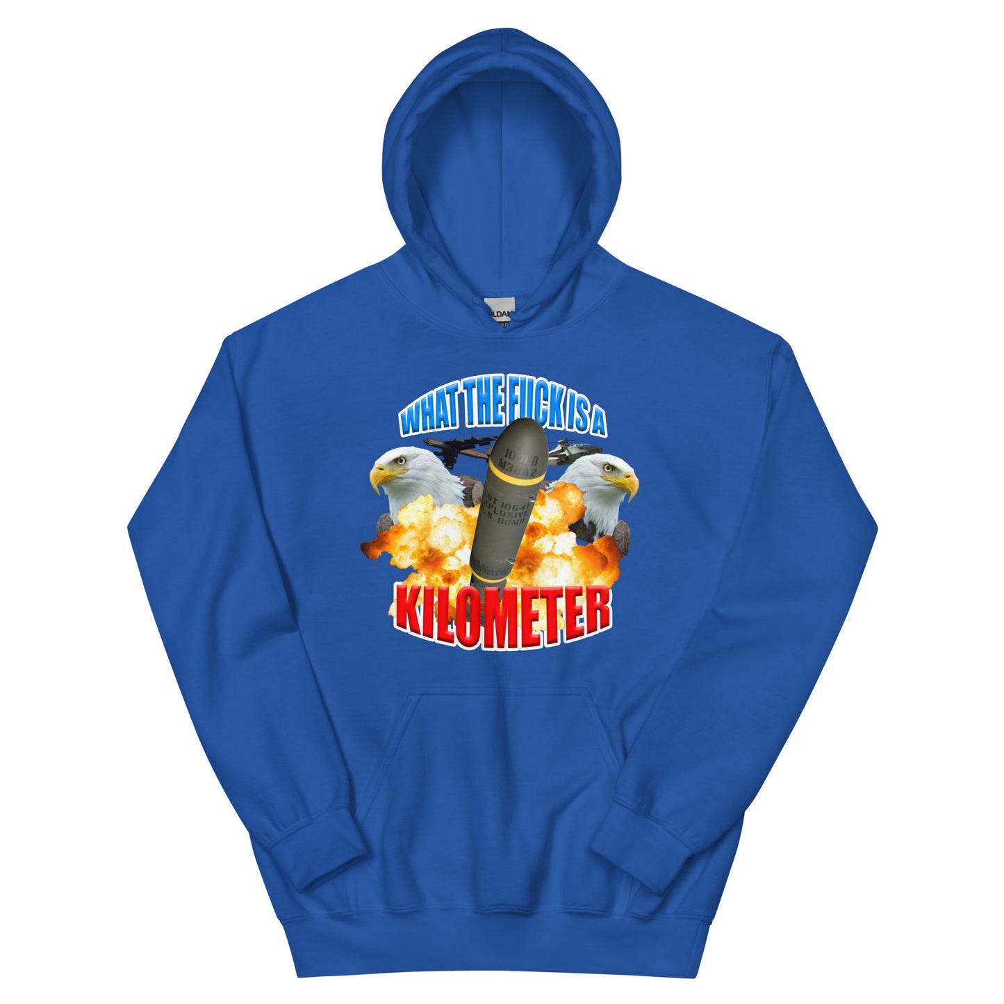 WTF to bluza z kapturem „Kilometr”.