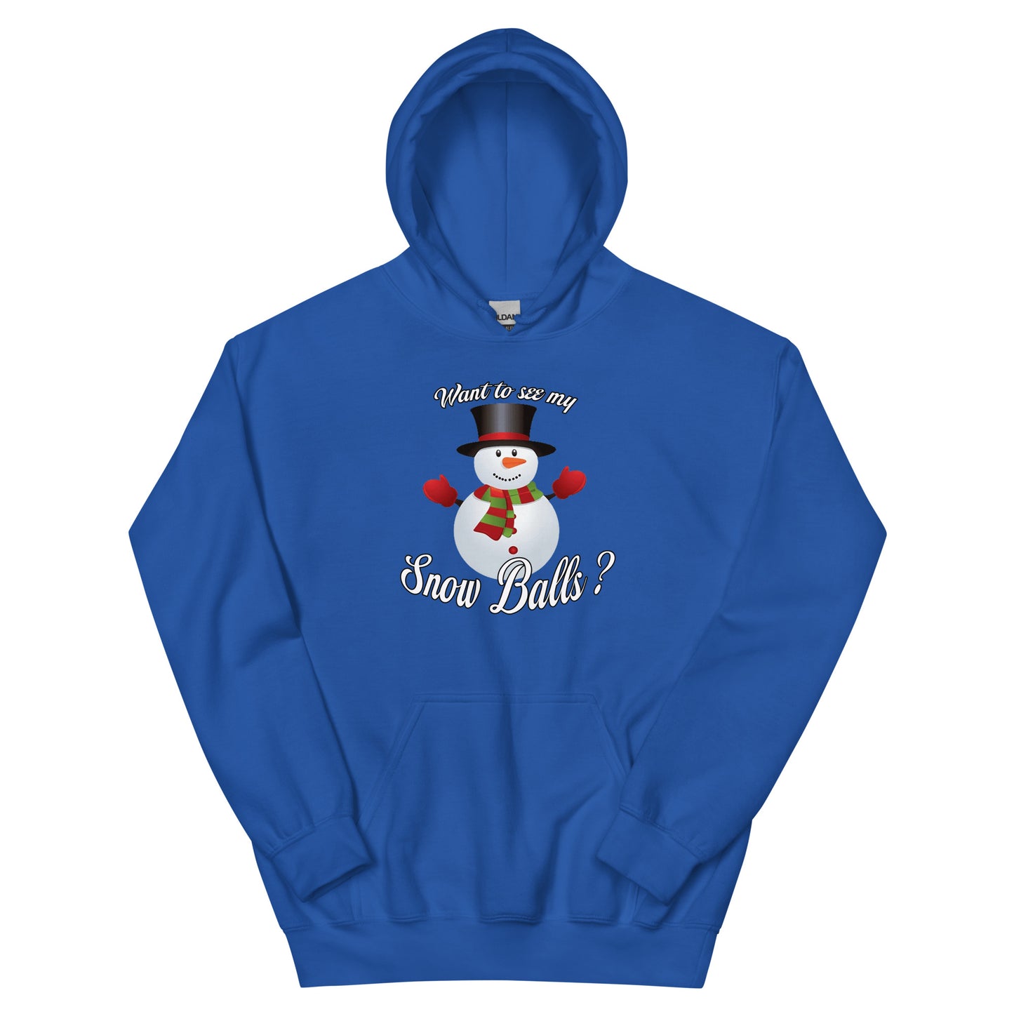 Je veux voir mes boules de neige Sweat à capuche